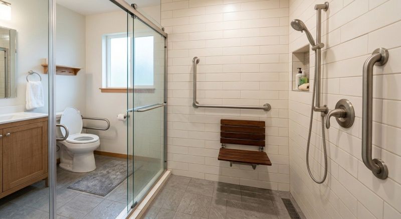 Accessible Shower Construction in Framingham, MA