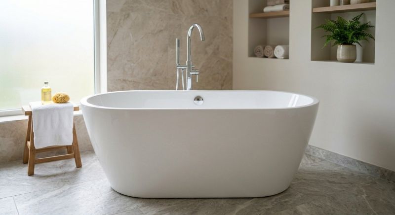 Acrylic Bathtub Installation in Palm Coast, FL