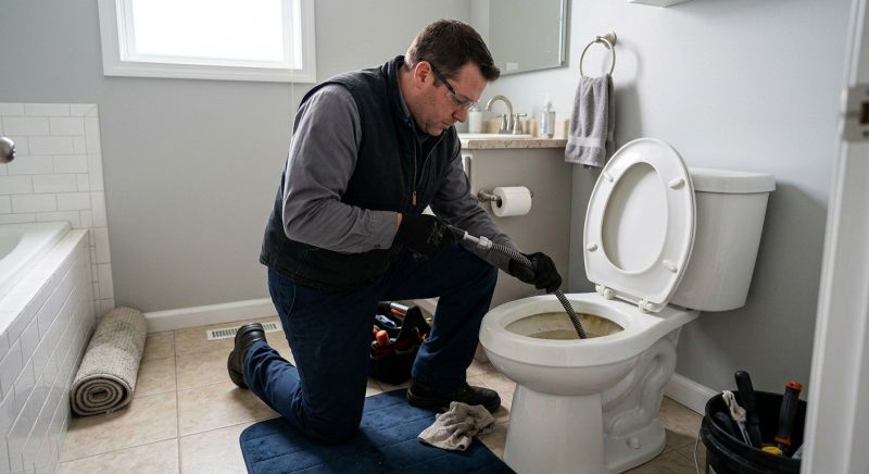 Toilet Augering in Columbus, OH