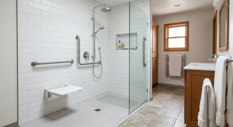 Accessible Shower Construction in Framingham, MA