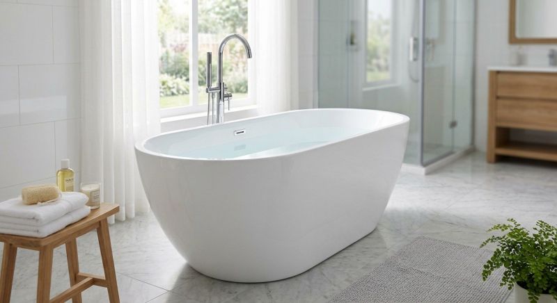 Freestanding Tub Installation in Danbury, CT