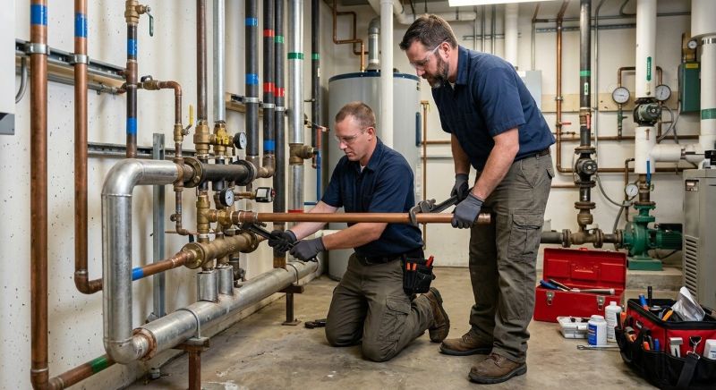 Industrial Plumbing Service in Denver, CO
