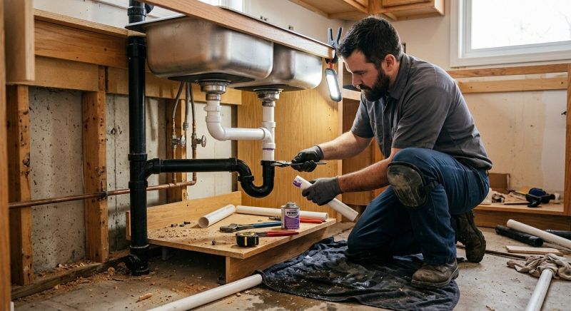 Kitchen Drain Installation in Charlotte, NC