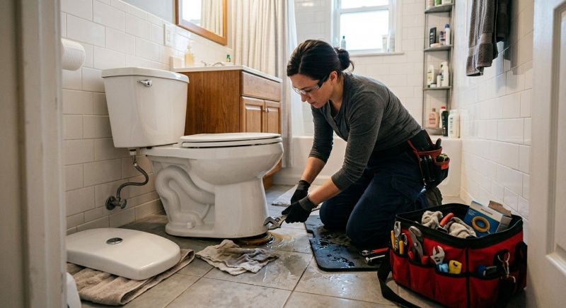Leaking Toilet Repair in Denver, CO