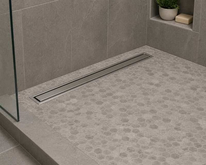 Linear Drain Installation in Charlotte, NC