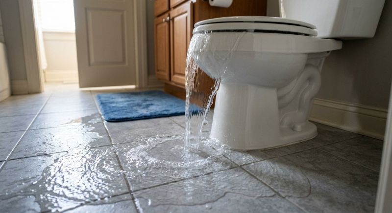 Overflowing Toilet Repair in Columbus, OH