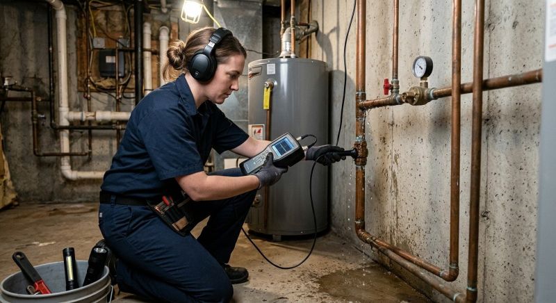 Pipe Leak Detection in Denver, CO