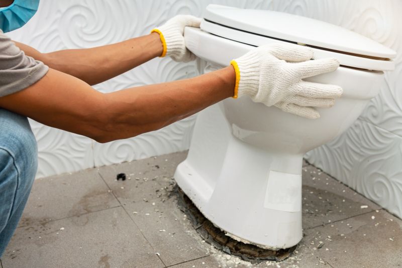 Products For Leaking Toilet Repairs in use