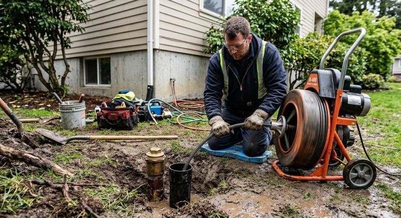 Sewer Line Snaking in Columbus, OH