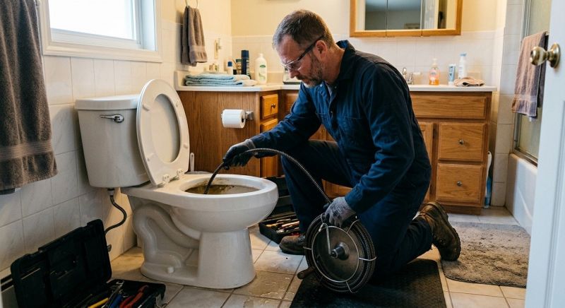 Toilet Snaking in Denver, CO