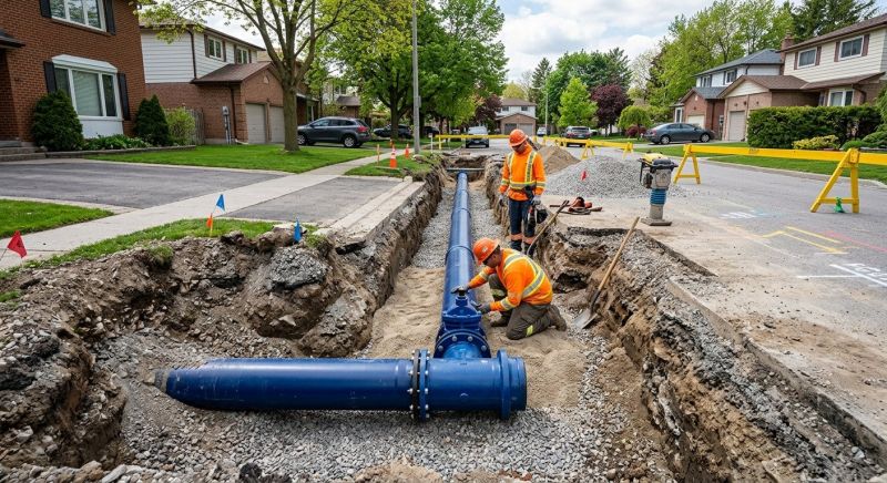 Water Main Installation in Denver, CO